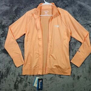 Salt Life SLX Women's Performance Full Zip UV Jacket Activewear Size Large Peach